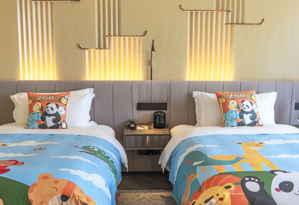 親子江景雙床房