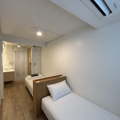 雙床房-帶獨立浴室（無電梯） 莫諾梅爾青年旅館優惠