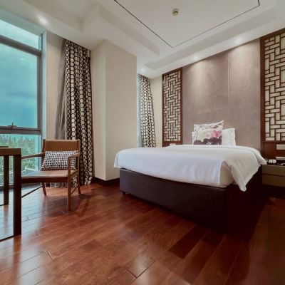 高級園景大床房 上海浦東東郊逸扉飯店優惠