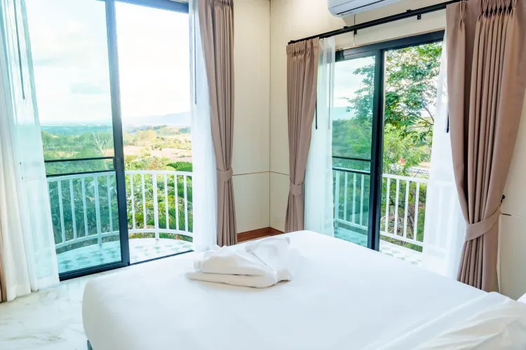 ห้องการ์เด้นวิว ดีลักซ์ – สำหรับครอบครัว (พักได้ 4 ท่าน)