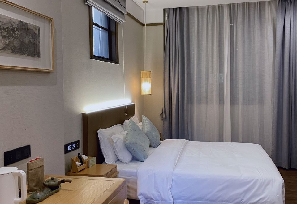 民國風商務大床房 【深眠床品+乾濕分離】