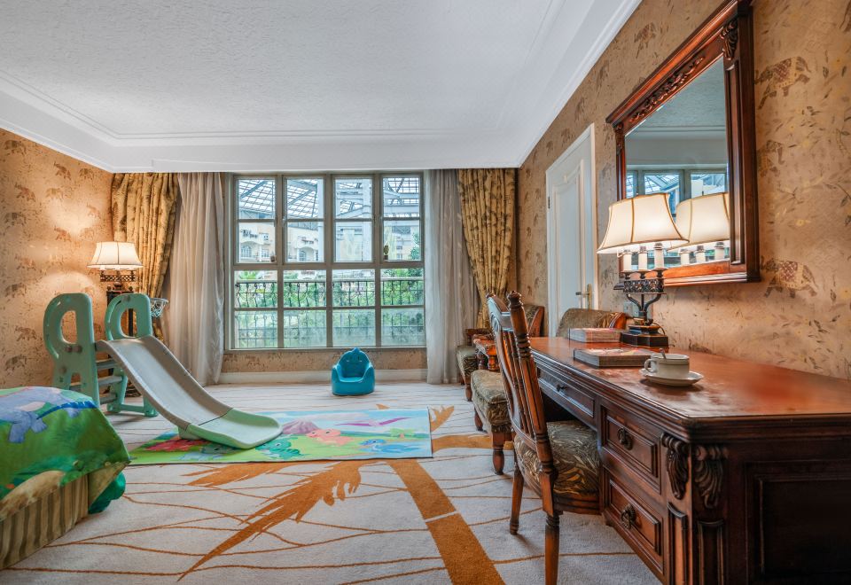 雨林温泉 亲子主题双床房