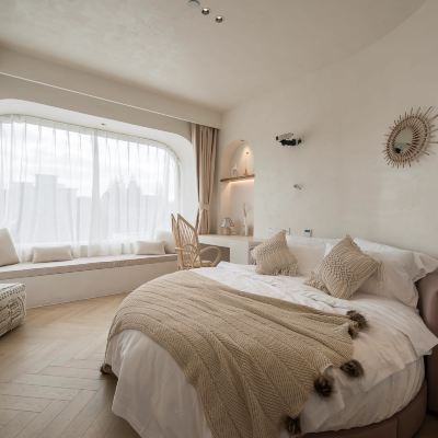 清和 | 清新圓床房（浴缸+高清投影+智能馬桶） 棲夢民宿（上海新月店）優惠