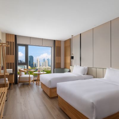 高級智控雙床房 璞麗飯店（永康高鐵南站國際會展中心店）優惠
