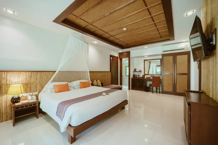 ห้องครอบครัวแนวเซมิทรอปิคอล