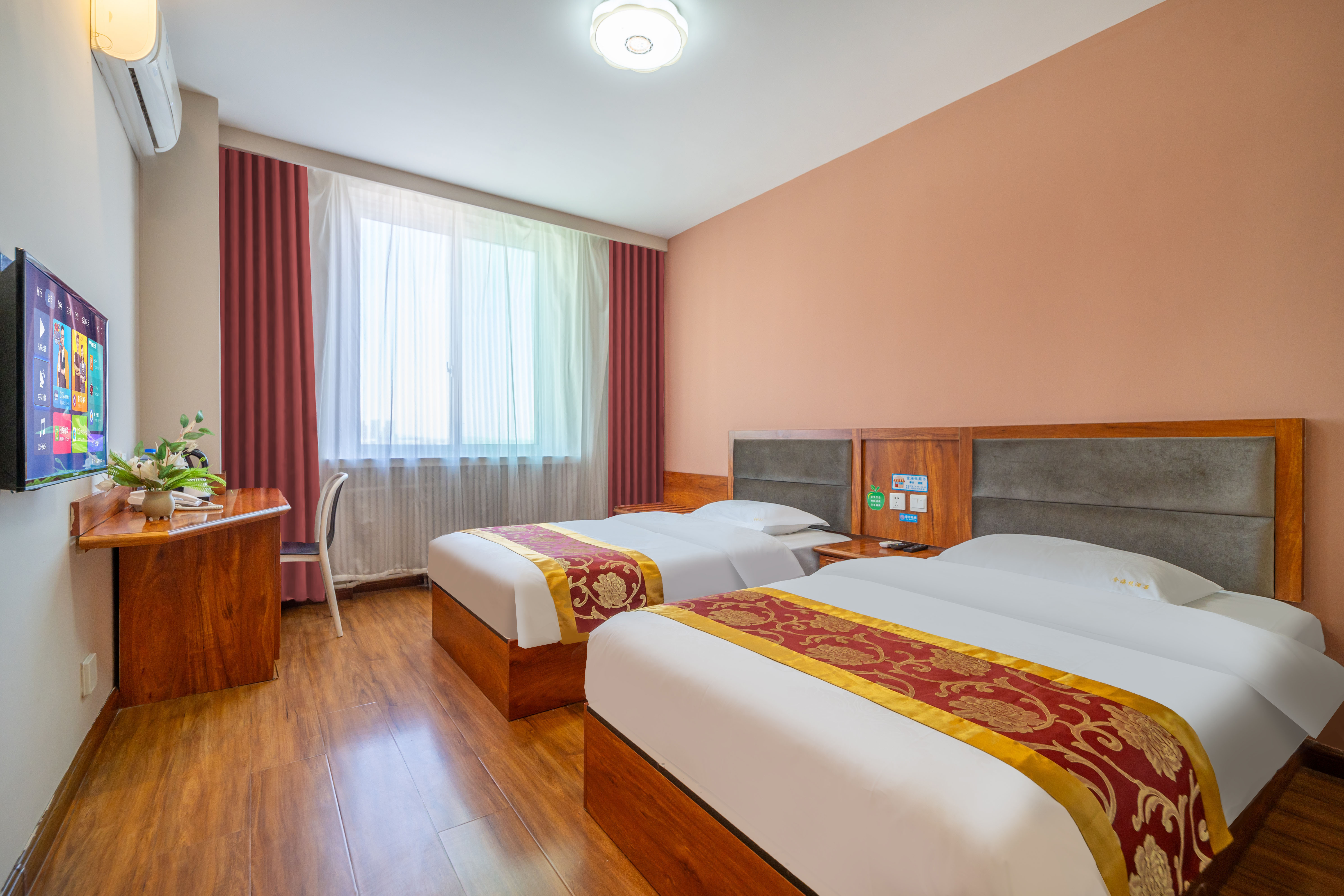 悦享·商务双床房|零压床品|独立空调