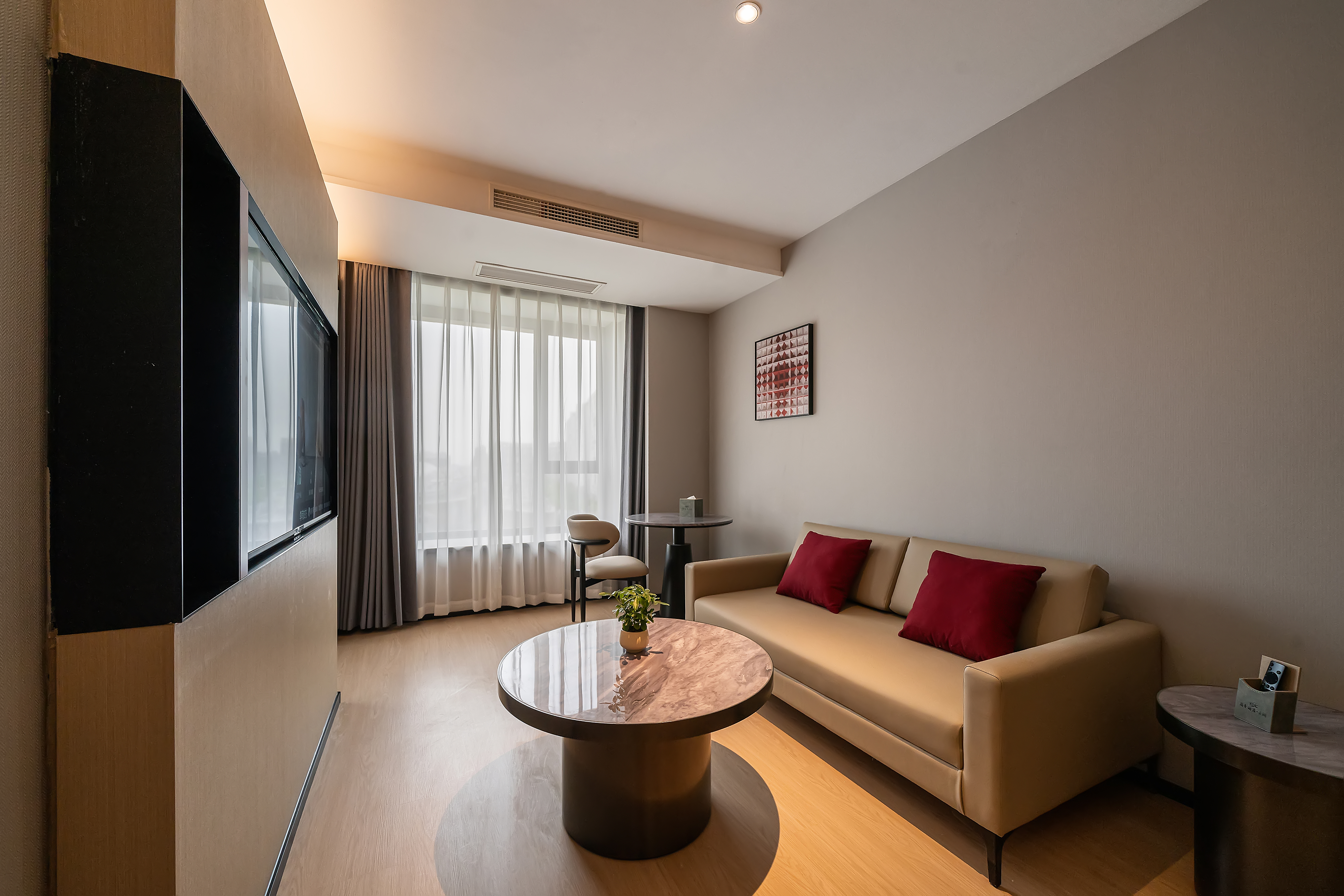 SKJIANSHEHOTELYUNLAN云澜?Promax套房（智能客控+65寸高清电视+私密空间）