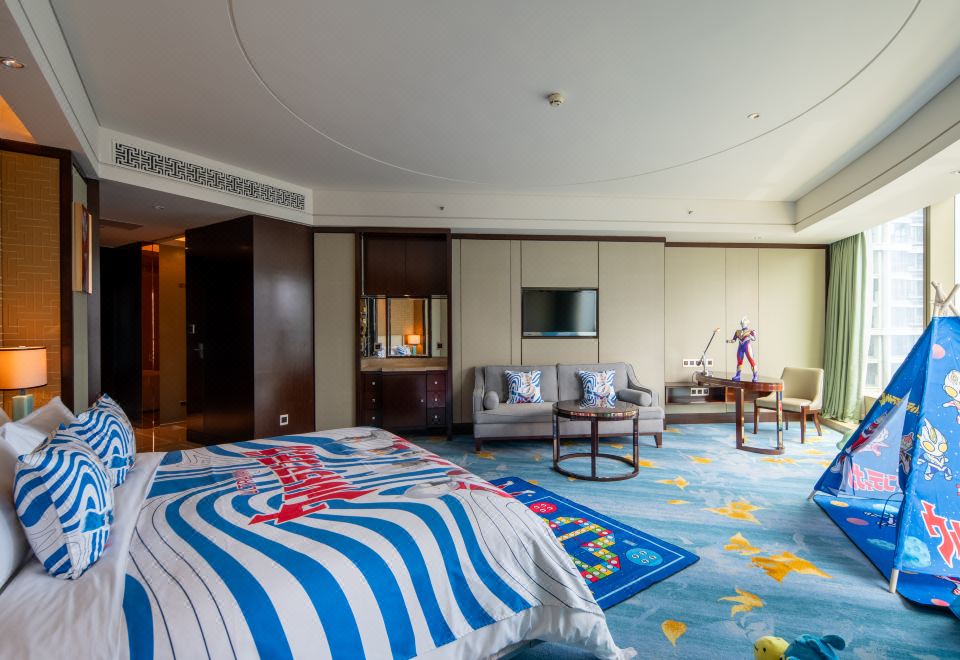 奥特曼主题亲子房