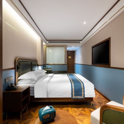 伴山精品大床房（智能客控+零壓床墊+負離子） 時光漫步S飯店（杭州西湖店）優惠