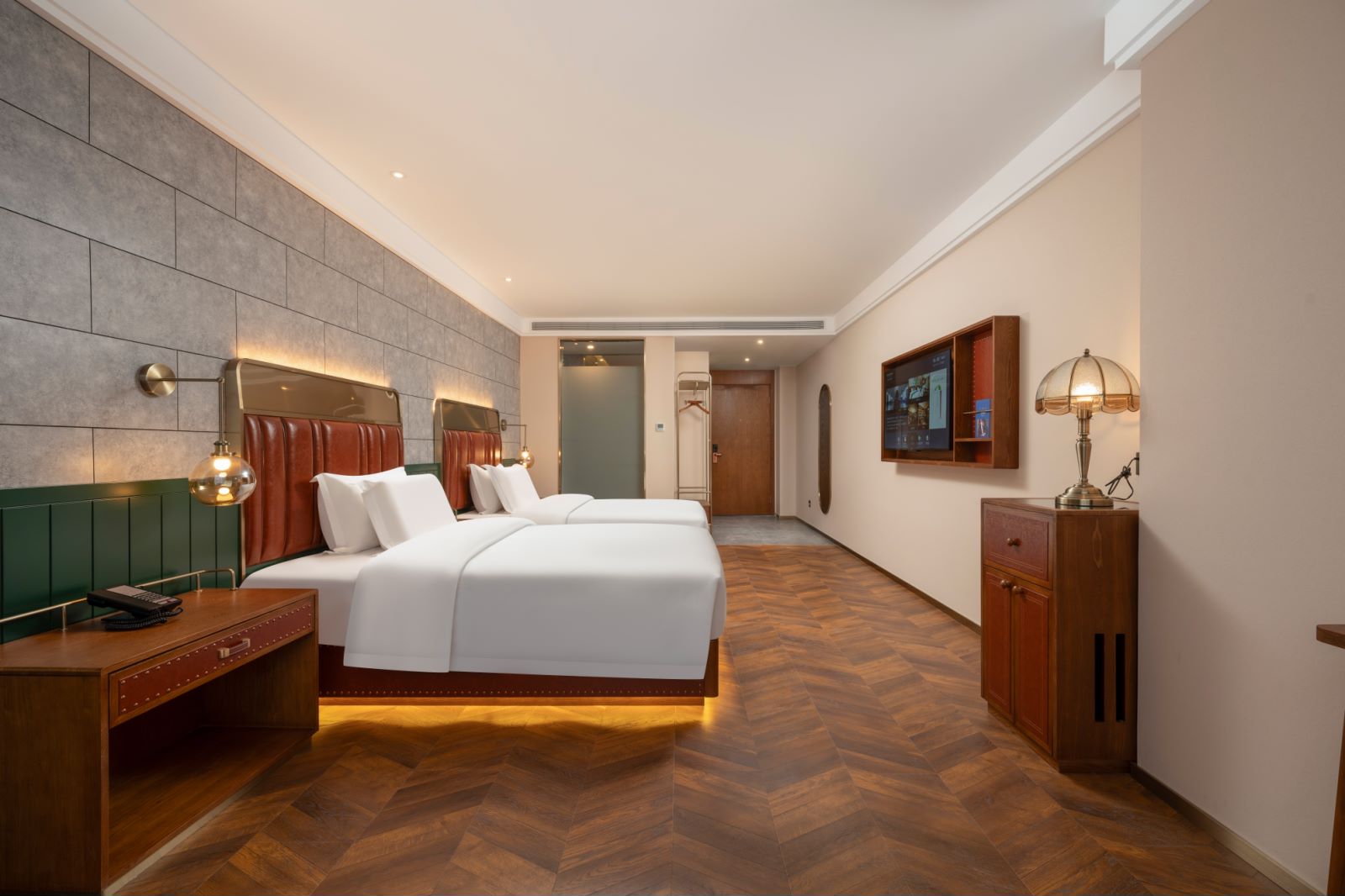 啡凡海景双床房（投屏+侧面看海）