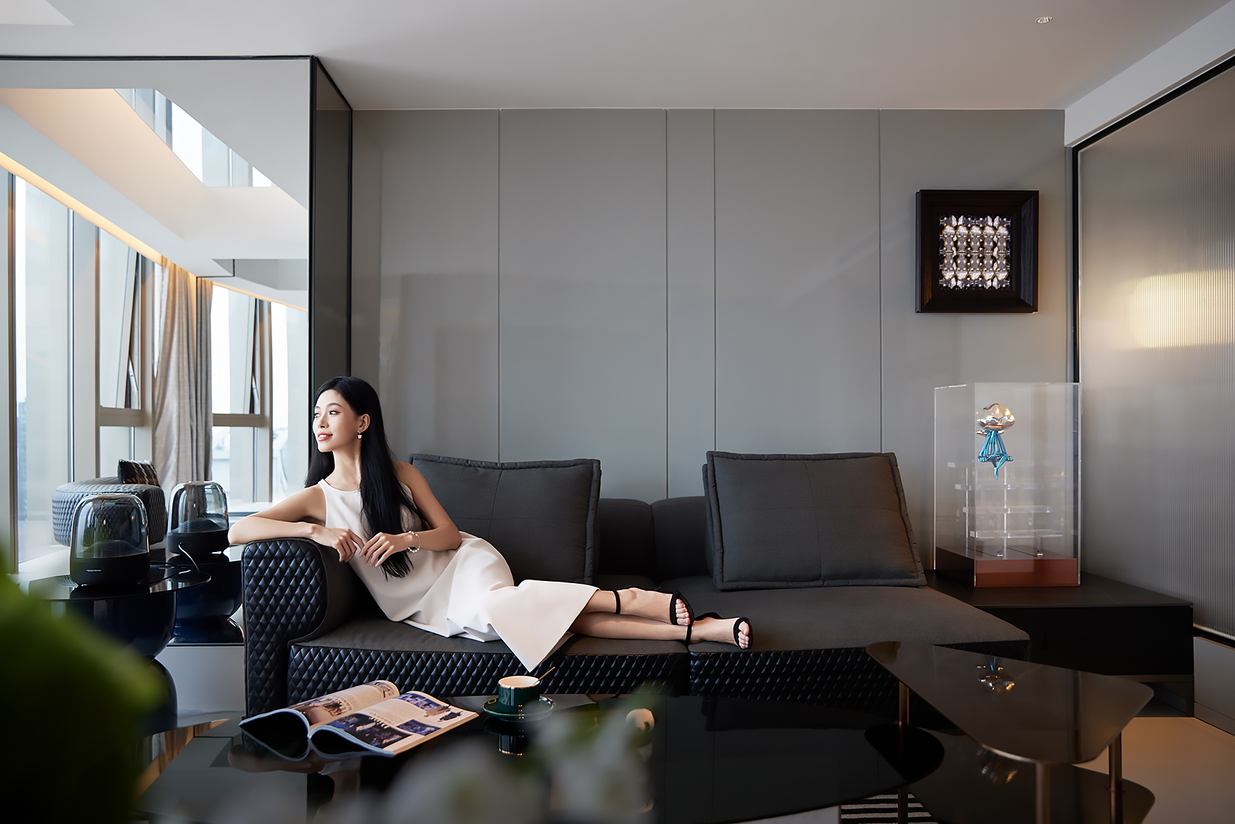 浮岛Loft·江景汤池套房