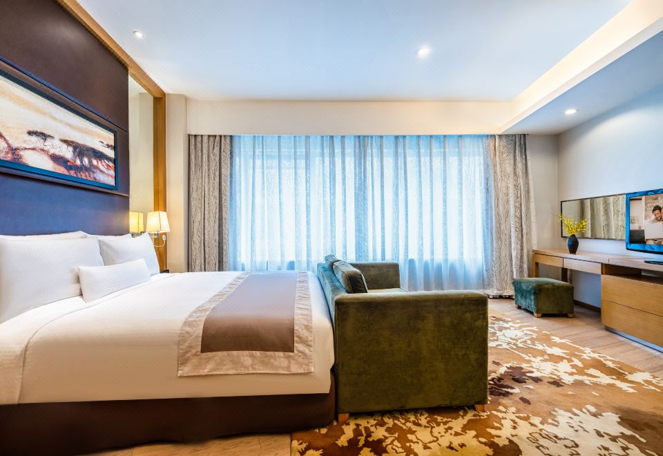 行政顶层套房（洗衣机+厨房+独立客厅+双衞）