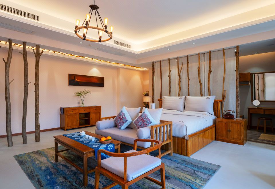 水系景觀大床套房