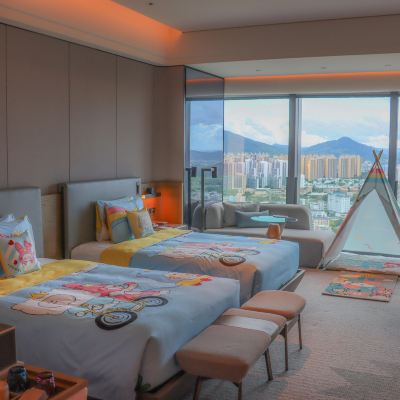 皇冠家族親子山景雙床房 潮州騰瑞皇冠假日飯店優惠