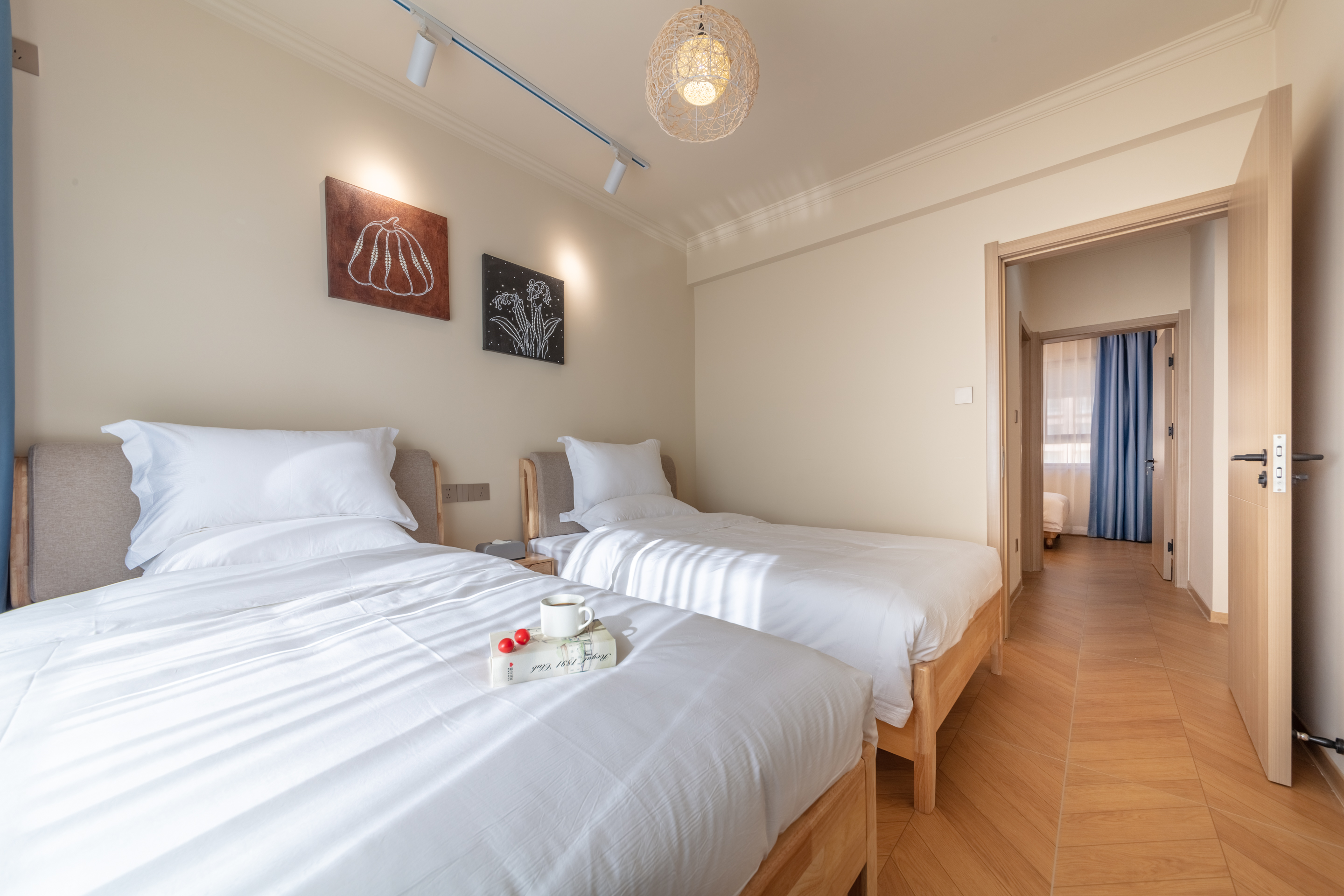 田园豪华双床房