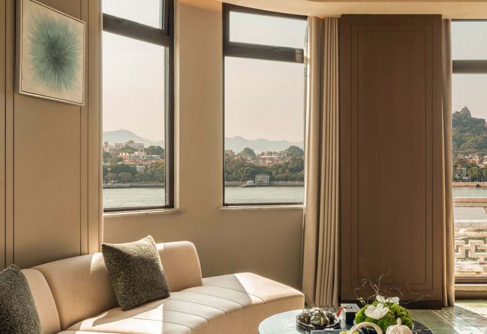 270度轉角鼓浪嶼海景陽臺大床房（攬收鼓浪嶼/中山路）