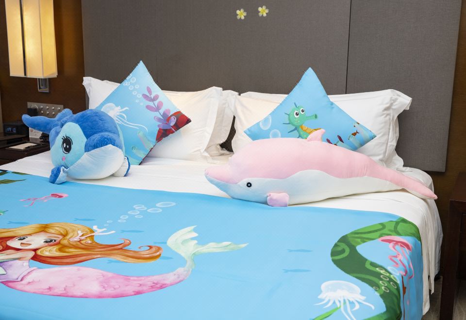 美人魚主題親子家庭房-夢幻海底，童話奇境