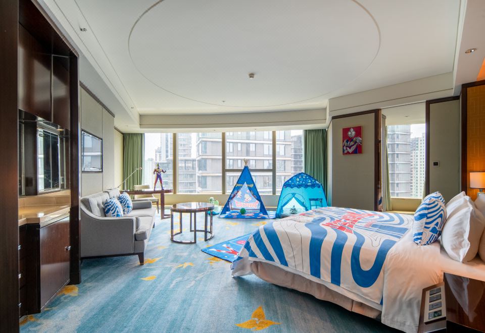 奥特曼主题亲子房