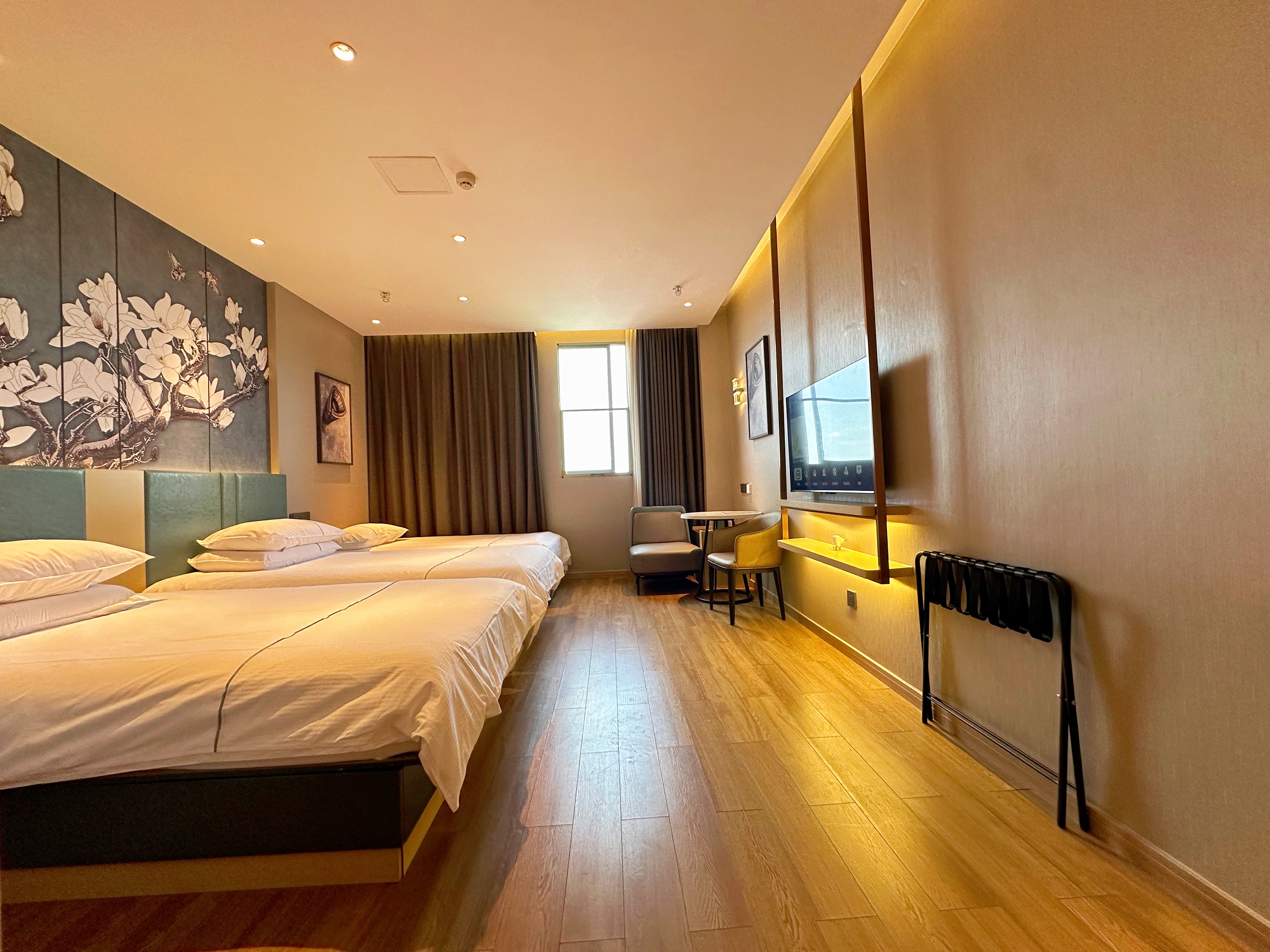 零压轻雅家庭房【零压床垫+阳光满室+舒适空间】