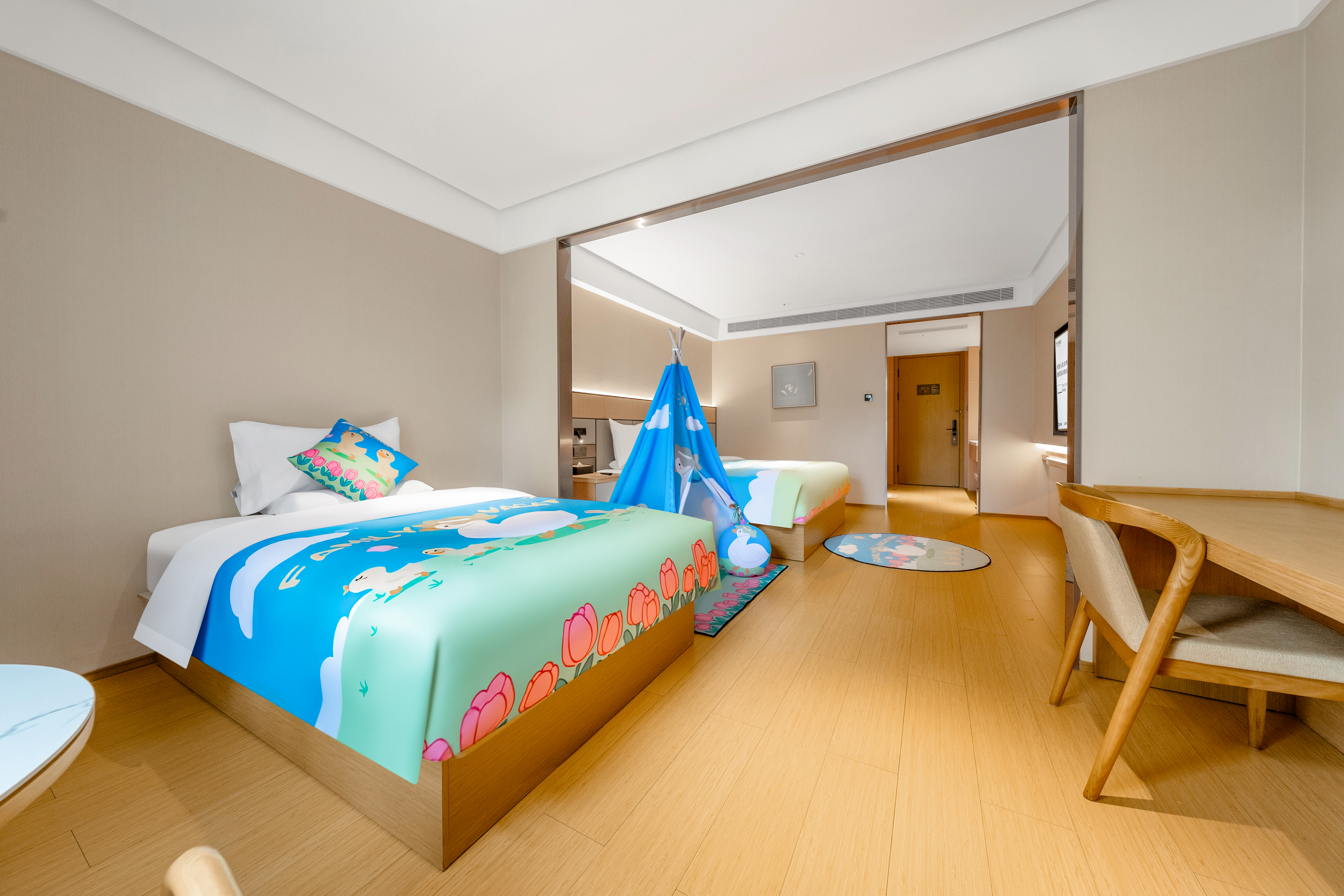 景观亲子家庭房【童趣|宽敞|花园景】