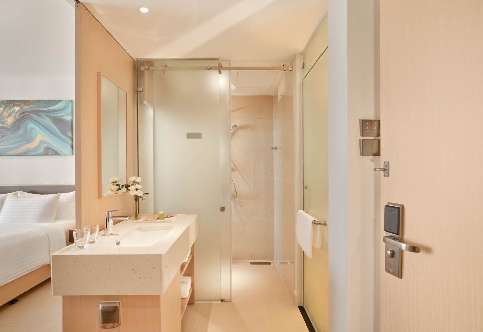 豪華雙床房（帶陽臺，山景）