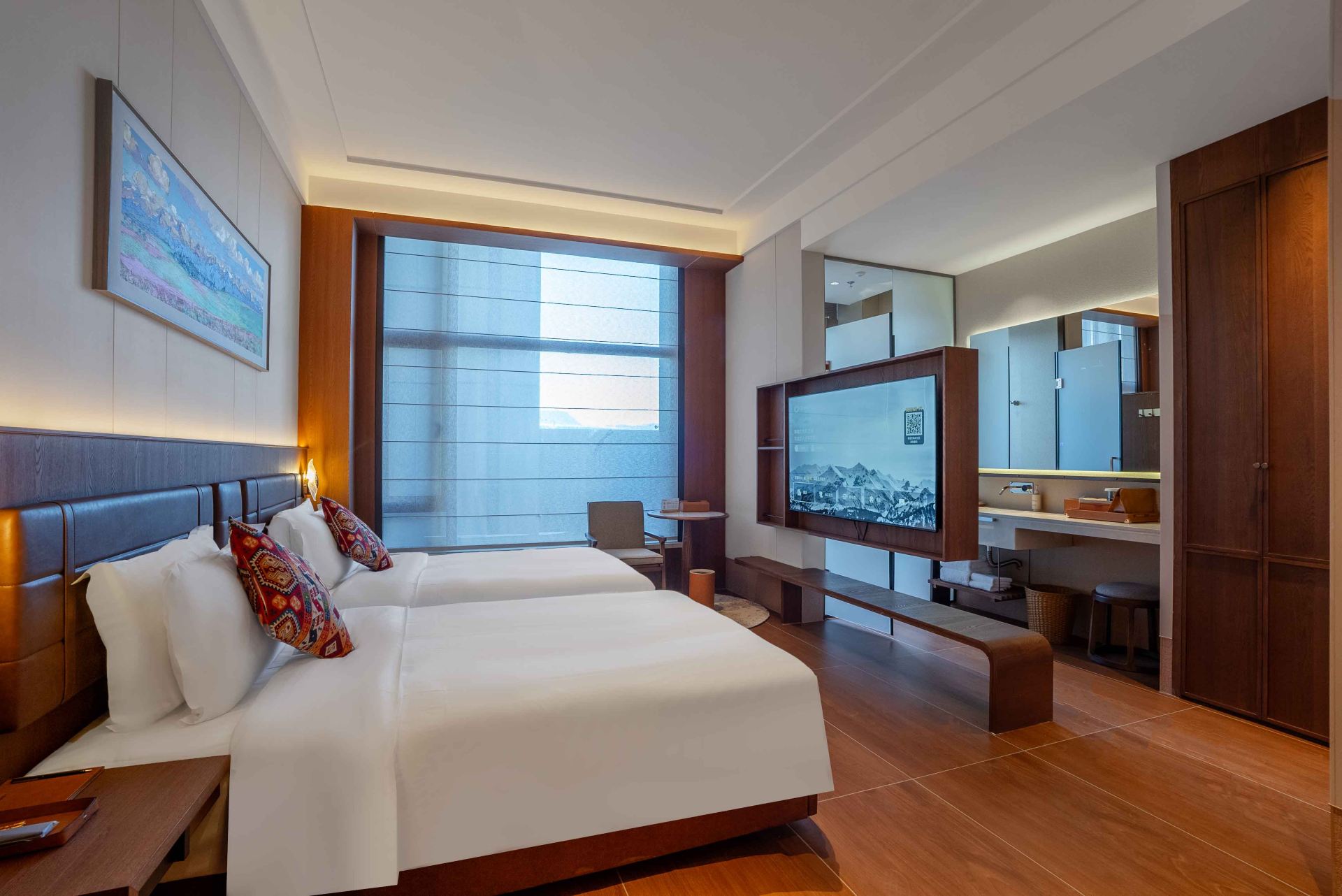 Scenic View Twin Room