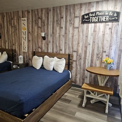 Business Studio, 2 Queen Beds Jefferson Inn Promo Code