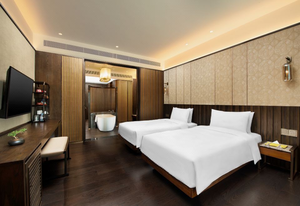 高级海景双床房