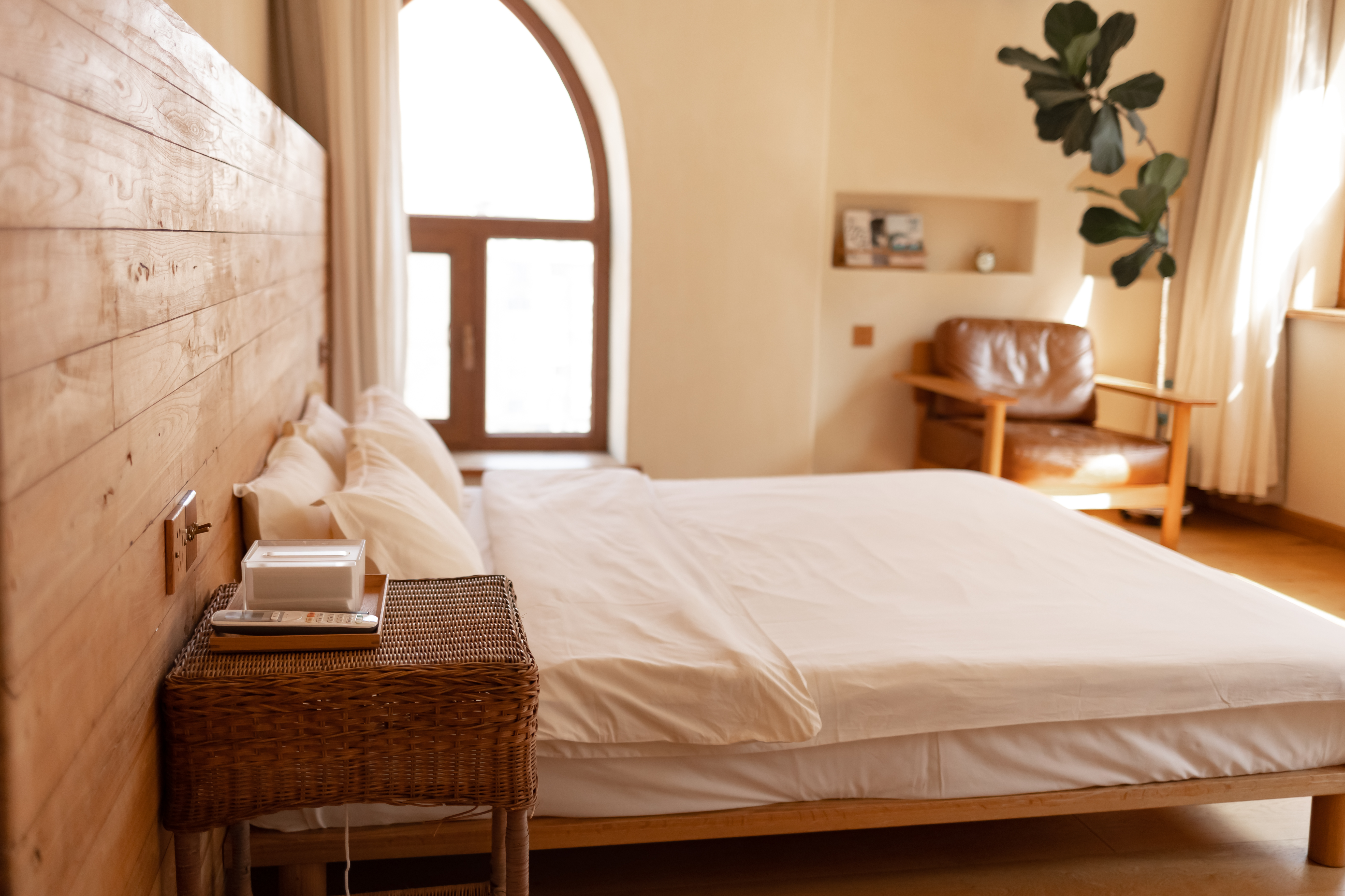 梨树·浴缸｜「进口乳胶床垫·水洗棉床品」