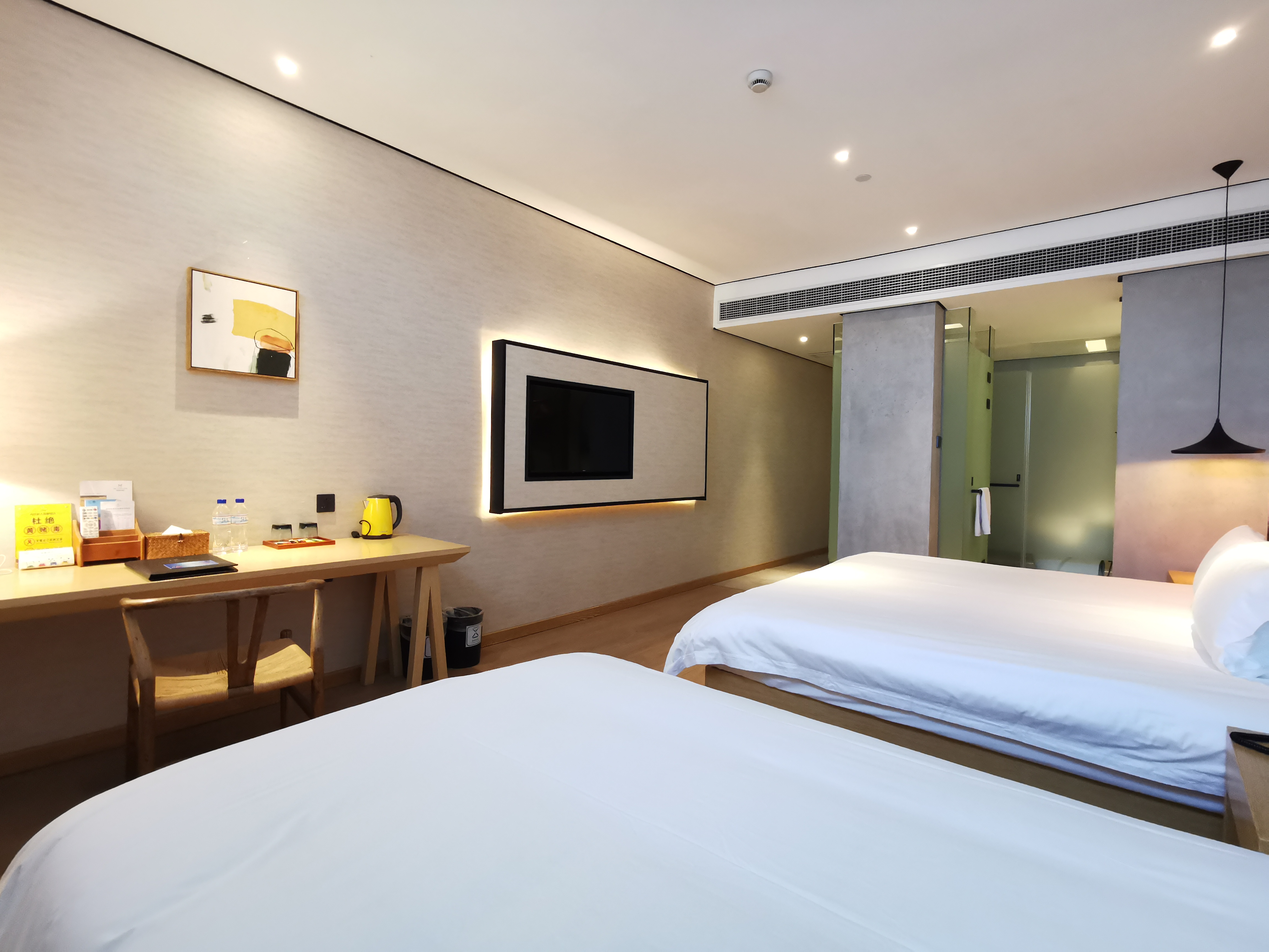 雅致花园双床房