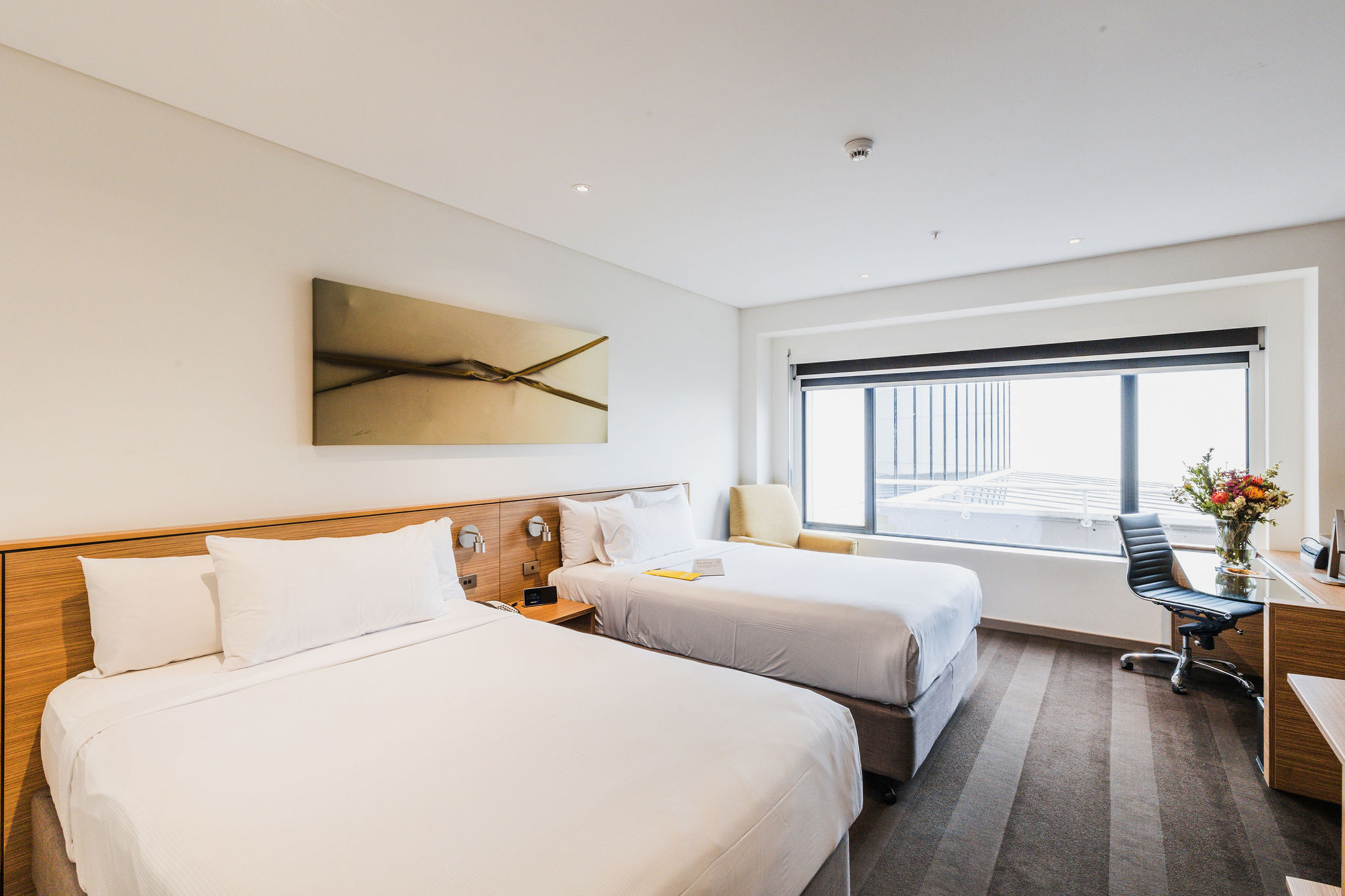 轮椅无障碍两张双人床房