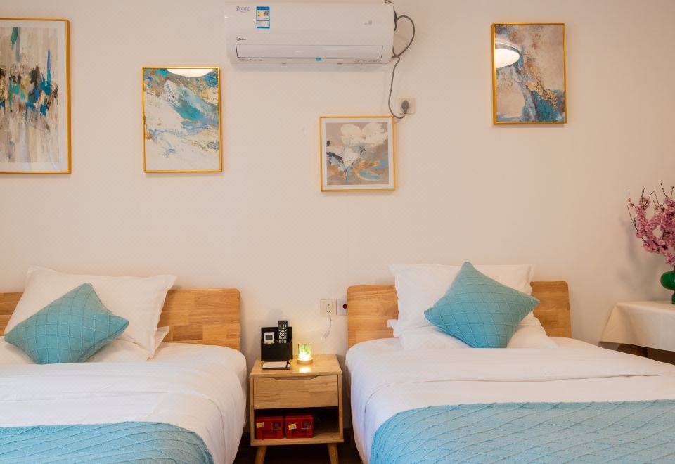 Fusheng Banri:First-Line Sea-View One-Bedroom 2-Bed Family Room