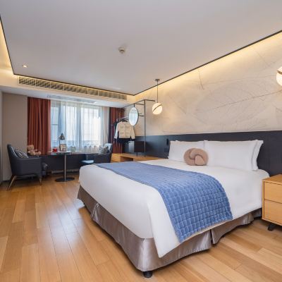 豪華大床房 上海虹橋利嘉瑞貝庭公寓飯店優惠