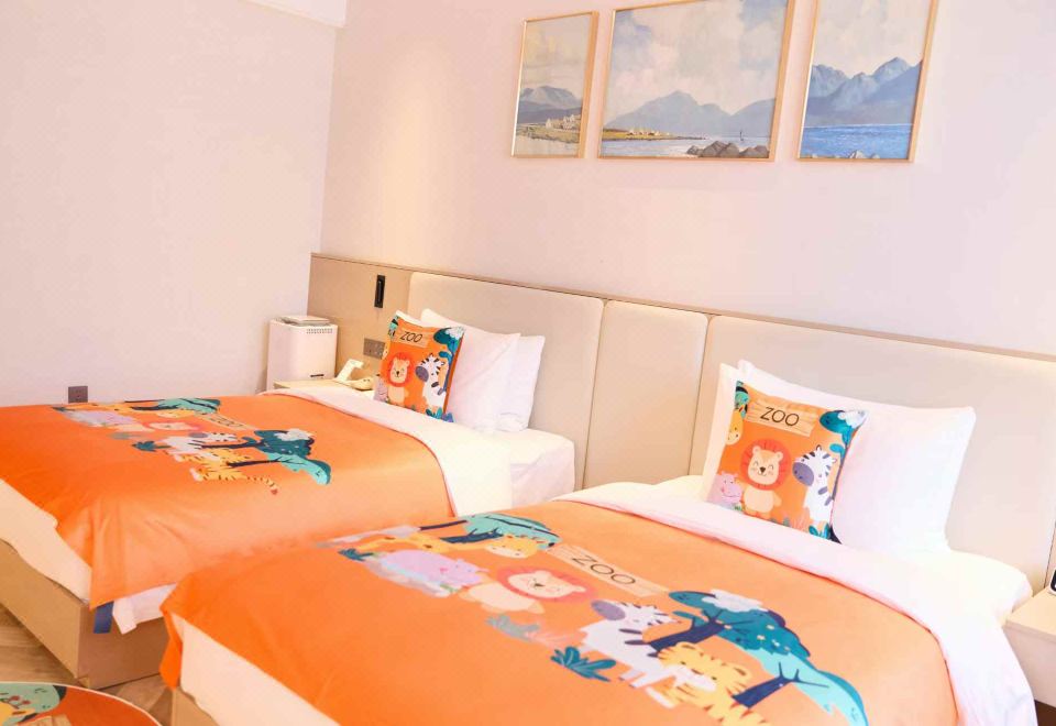 融悅親子主題雙床房（空氣凈化器+投屏電視+智能客控）