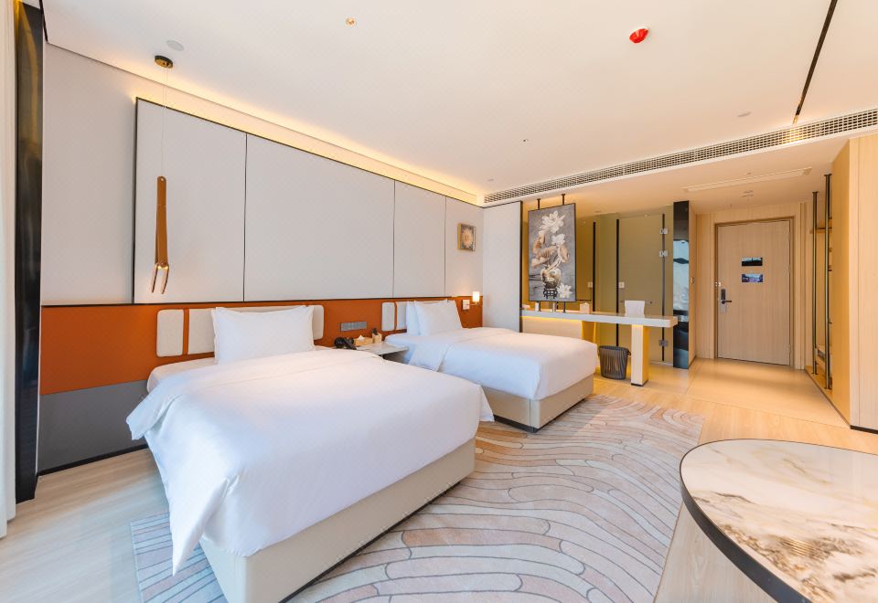 QINGLIAN VILLATwin Bed Room