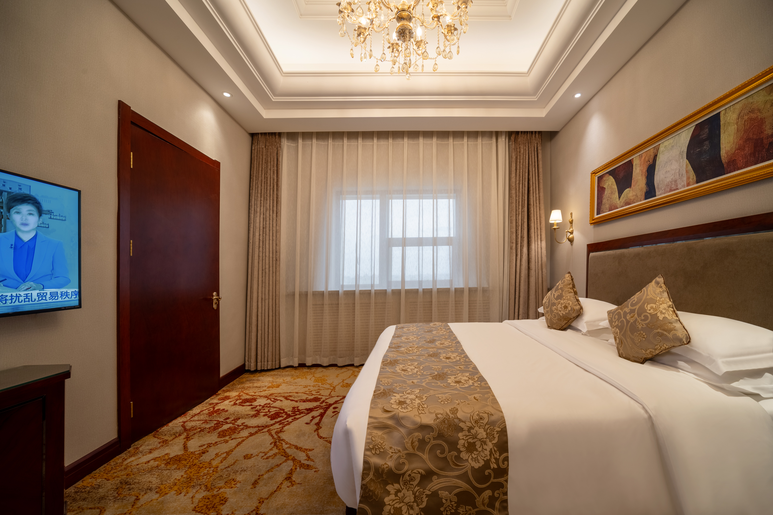 巴黎至尊豪華套房·靜謐會客廳·豪華浴缸·潤境加濕器