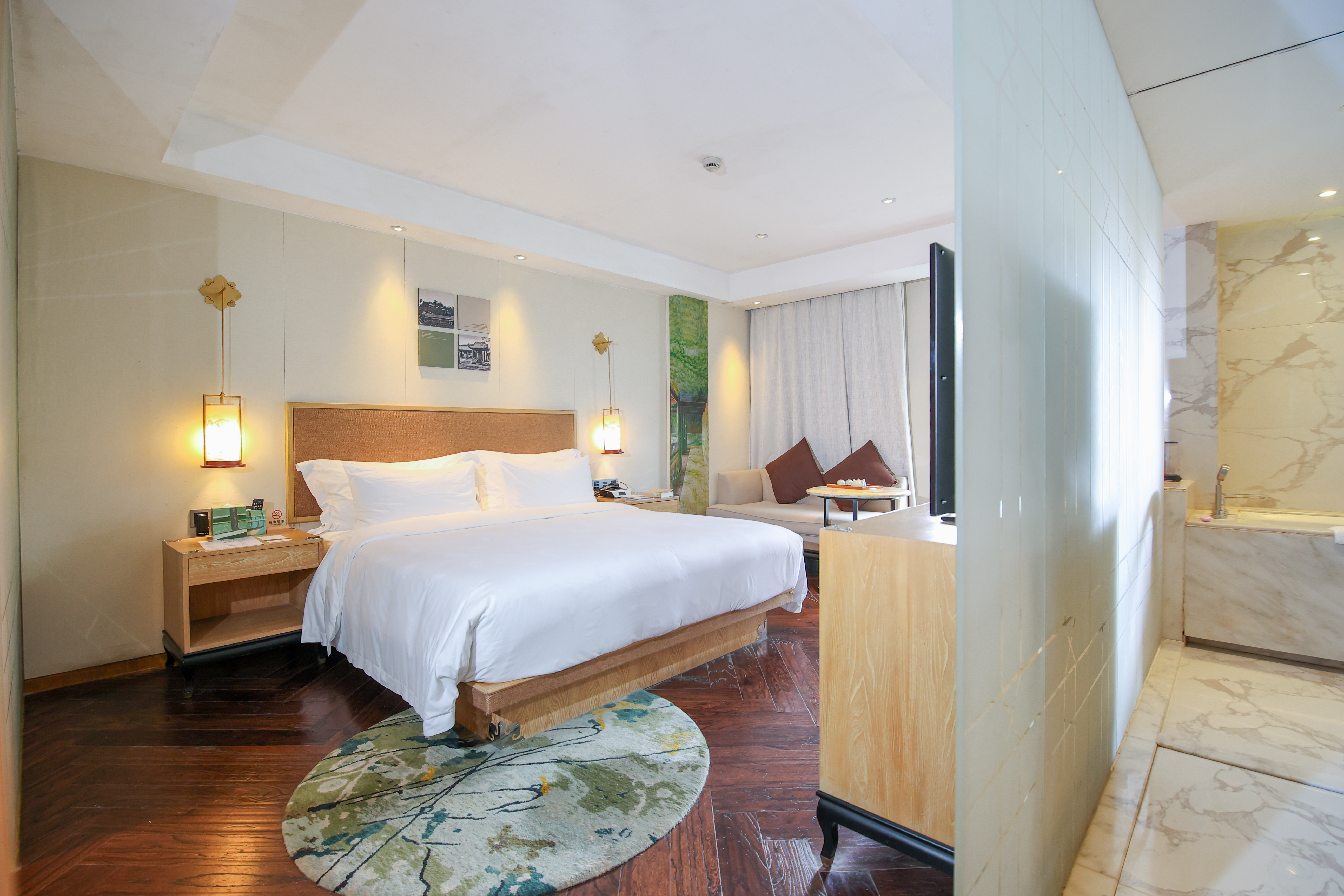 水舞·江景阳台大床房（180°江景阳台+高奢洗护品）