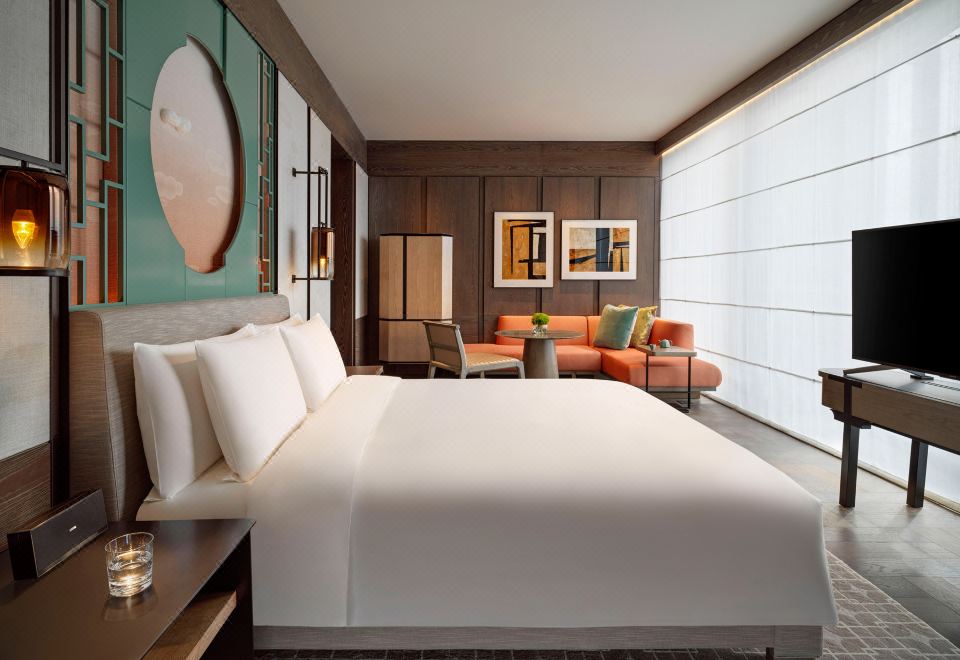 居停于米其林一星钥「180°沉浸深圳湾落日」