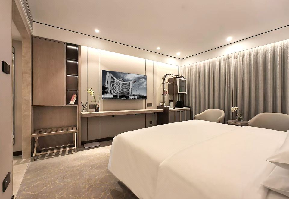 古都长禧大床房无浴缸（智能客控+胶囊coffee机）