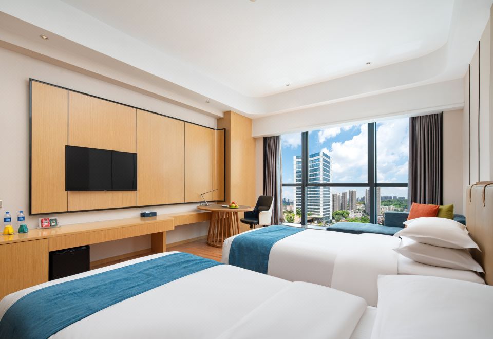 豪华城景双床房（小冰箱）