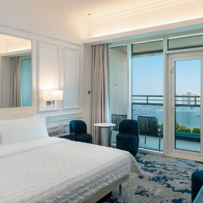 Deluxe Sea View, Guest Room, 1 King or 1 Twins, Balcony