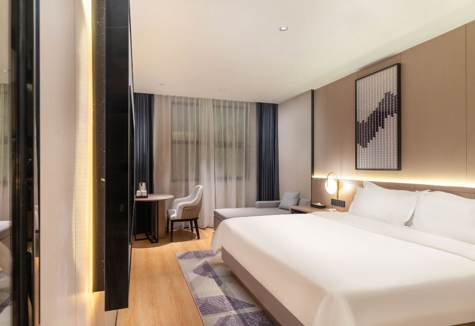 高級大床房（慕斯床墊+零壓枕頭+mini吧+無窗）