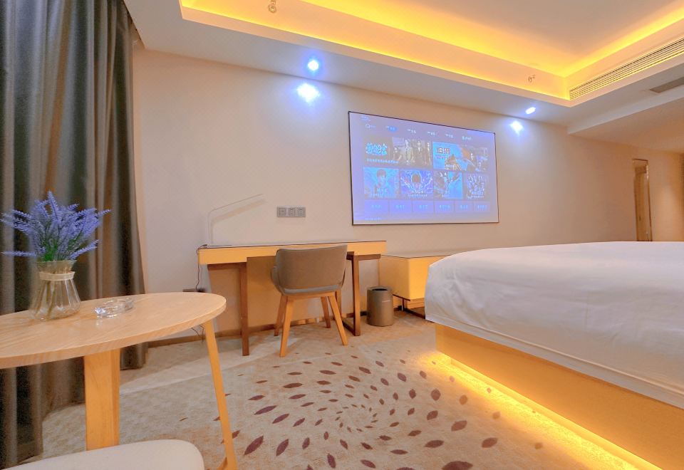 Deluxe Video Queen Room