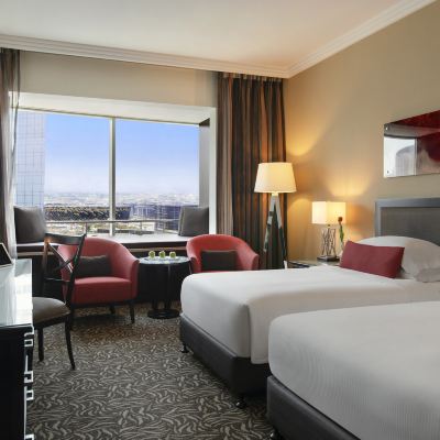 Window-Seat View Room - Twin Beds Towers Rotana Dubai Promo Code