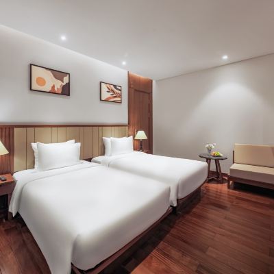 經典雙床房（帶窗，無景觀） 經典雙床房（帶窗，無景觀） 經典雙床房（帶窗，無景觀） 越南芽莊綠色海灘飯店優惠