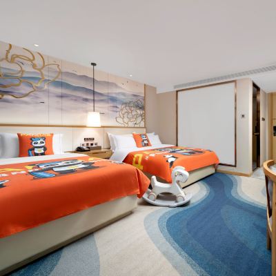 童趣·親子家庭房（孩童帳篷&孩童玩具&小木馬） 哈爾濱悅楓飯店（中央大街地鐵站店）優惠