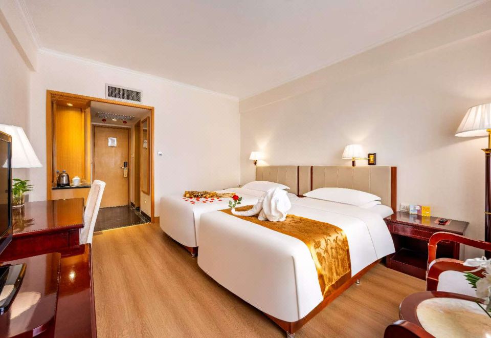 唐樂清享雙床房