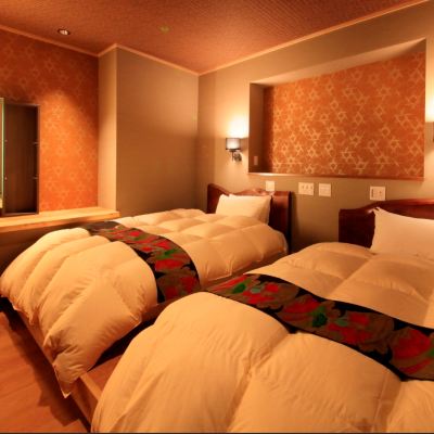 (More Luxurious Annex ”Hana”) Type-B Private Hot Spring Open-air Bath + Japanese-style Tatami Room + Bedroom /43㎡　Non-Smoking 天翠茶寮 クーポン