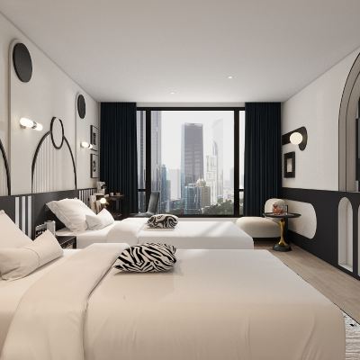 莫里·北美雙床房 南傾·夢想國飯店（重慶解放碑店）優惠