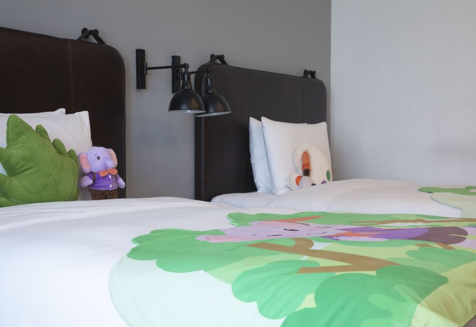 诺亚的丛林探险亲子双床房